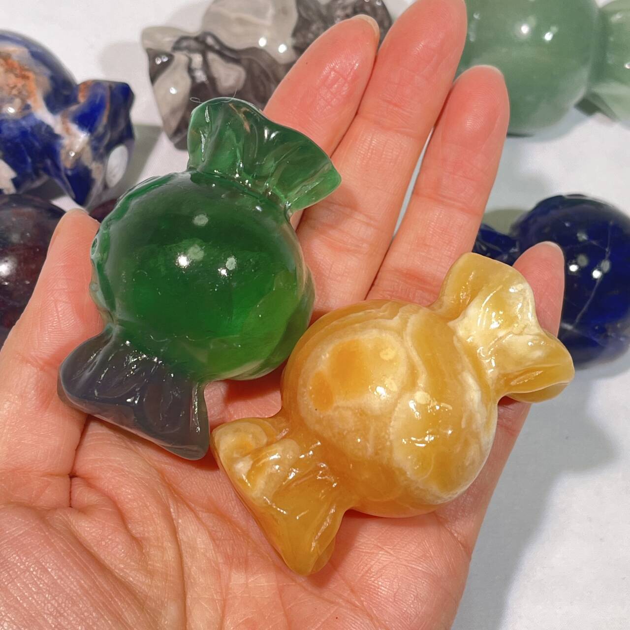 6 Types 2' Candy Carving Wholesale Crystal