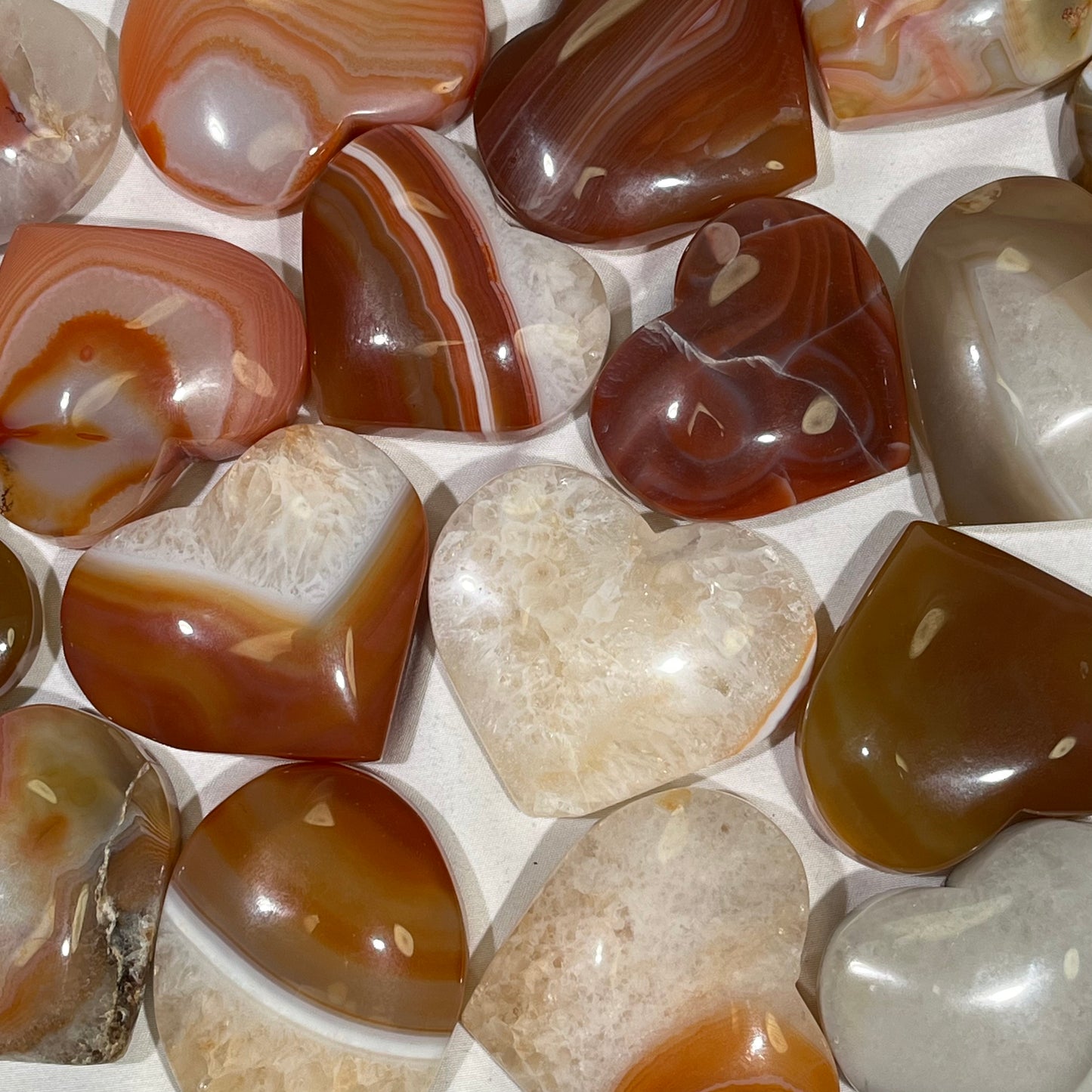 Carnelian Heart Crystal Wholesale