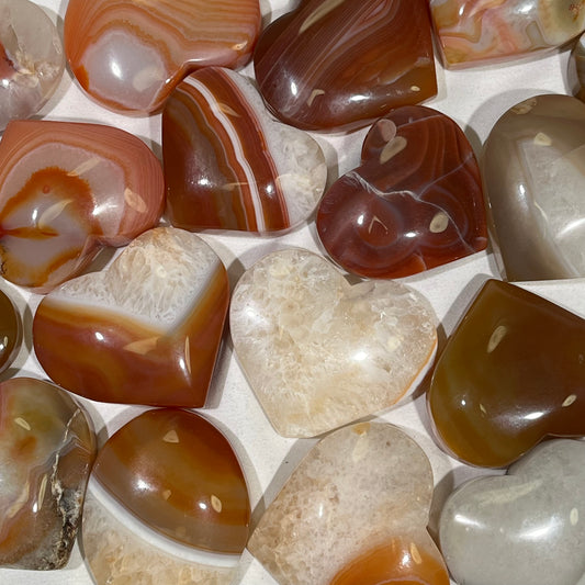 Carnelian Heart Crystal Wholesale