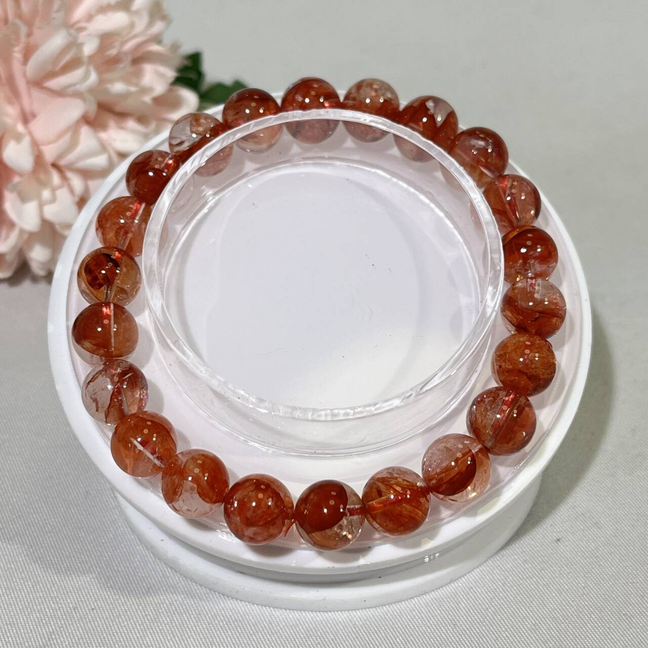 9-11 mm High Quality Fire Quartz Bracelet
