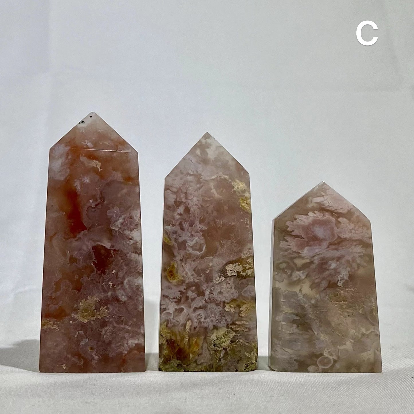 Flower/Sakura Agate Tower Wholesale Point