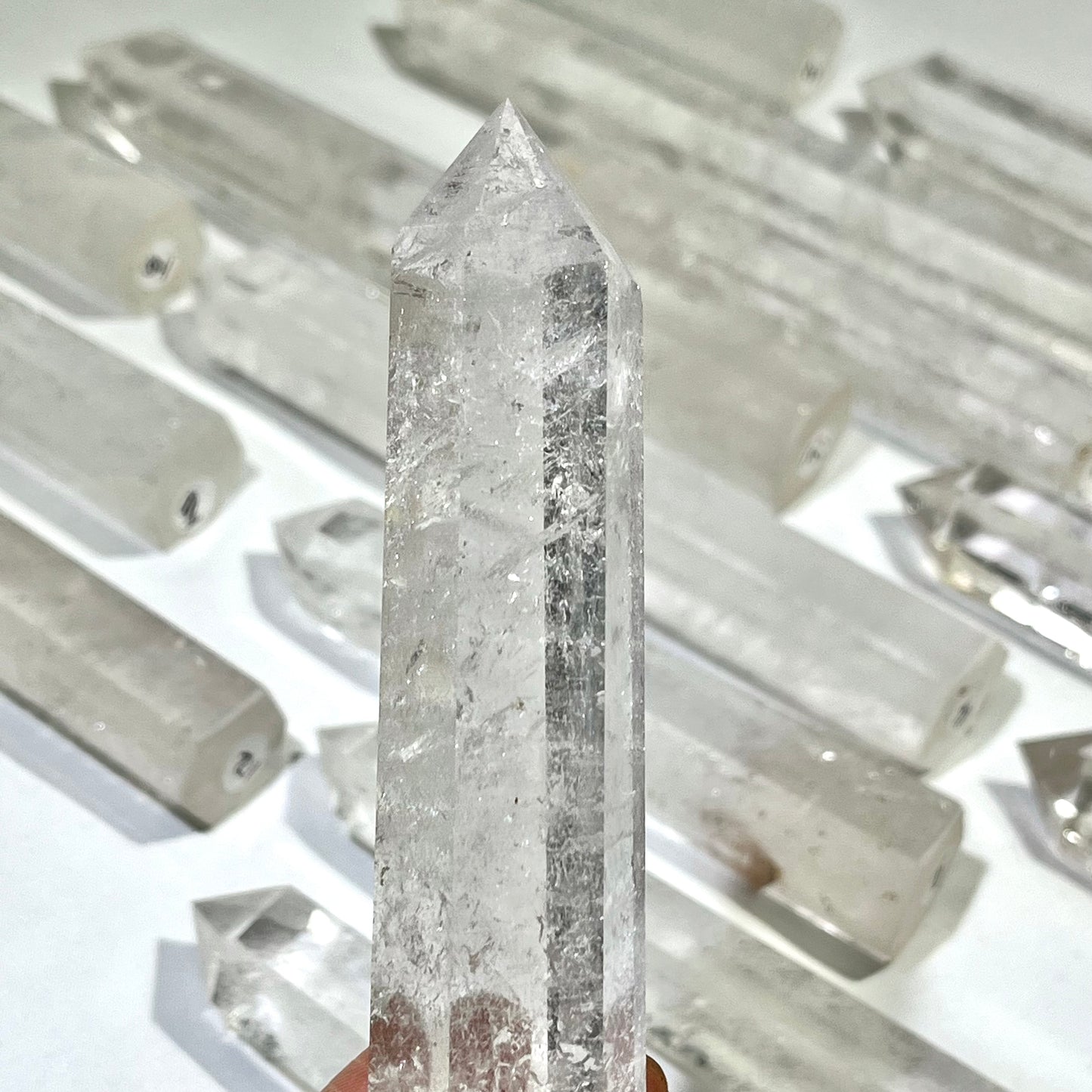 Clear Quartz Tower Wholesale Point