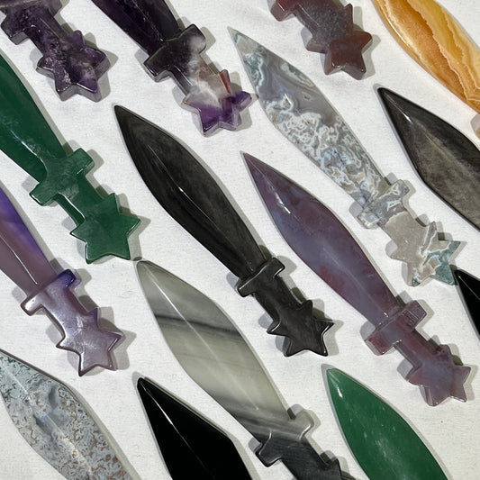 Sword Carving Wholesale Crystal