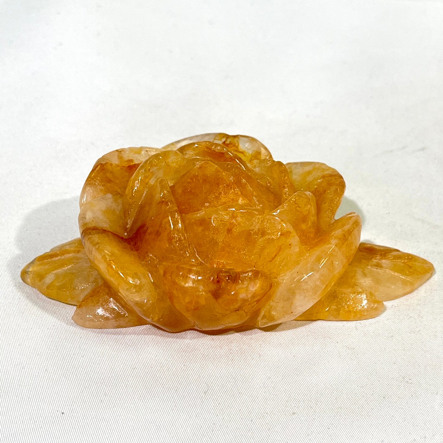 Fire Quartz and Golden Healer Dog,Pig,Mermaid Tail,Flower,Frog Carving