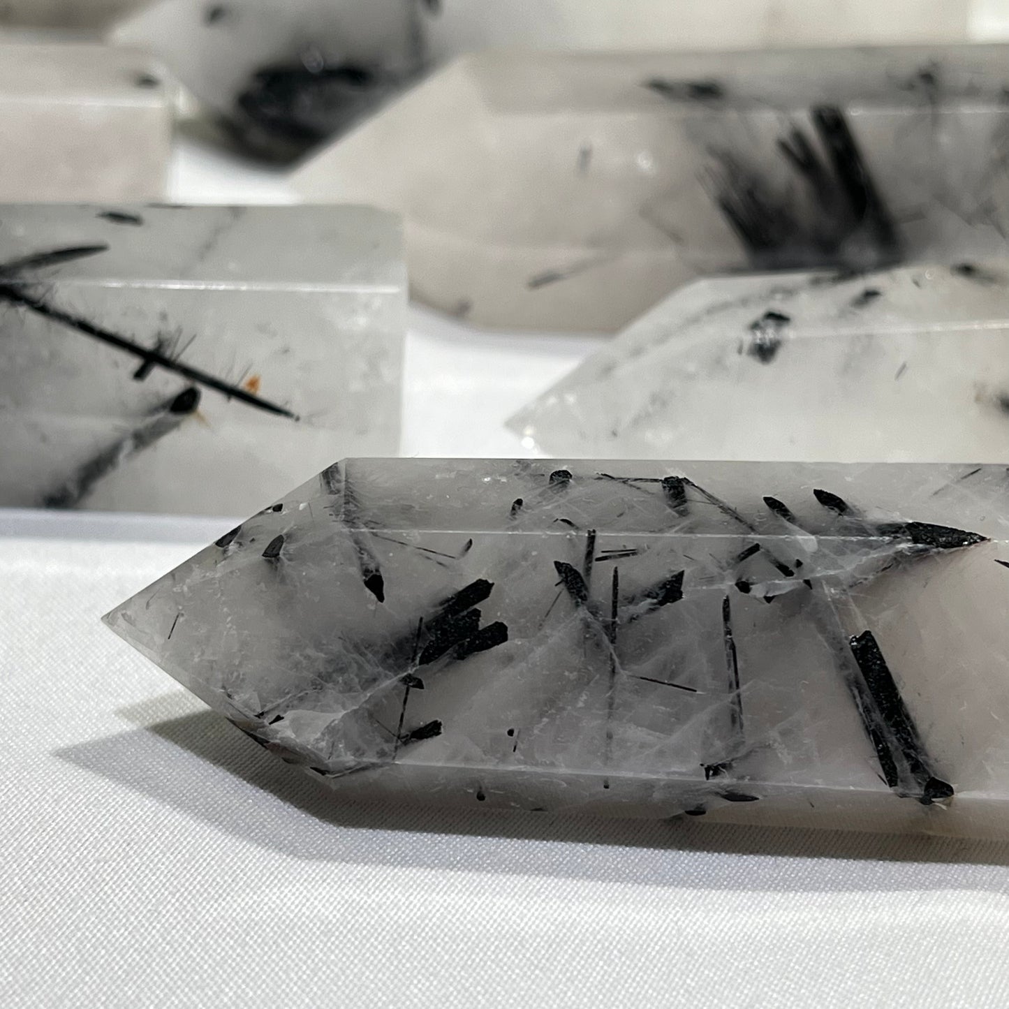 Black Tourmaline Tower Wholesale Point
