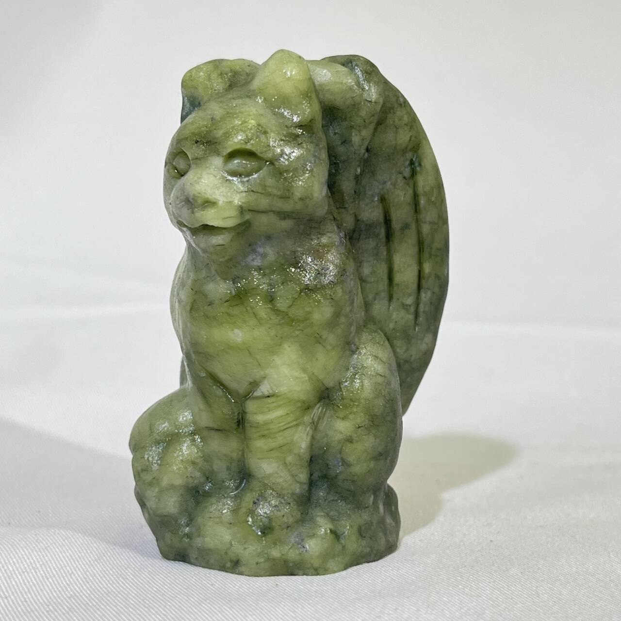 Differnet Material Angel Cat Carving
