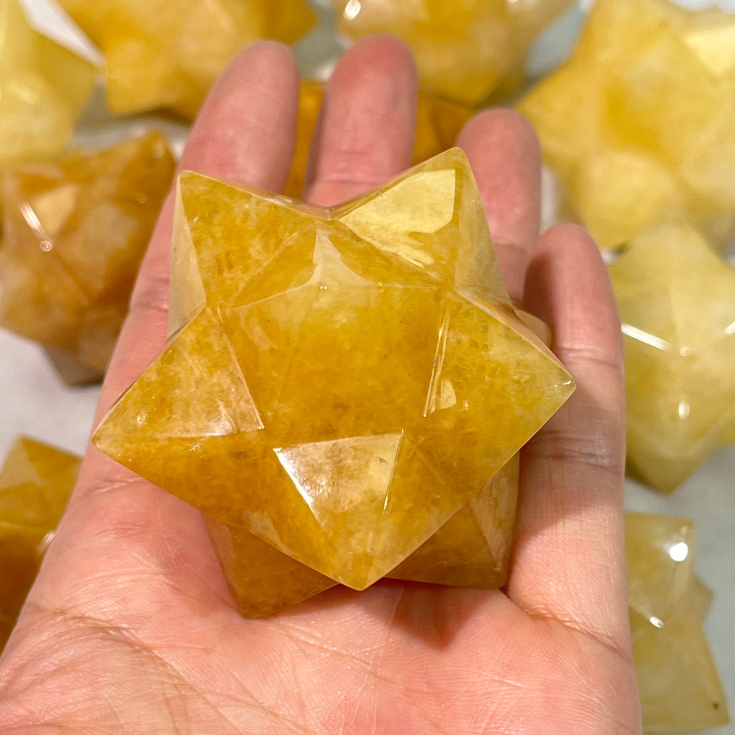 Golden Healer Makarba Carving