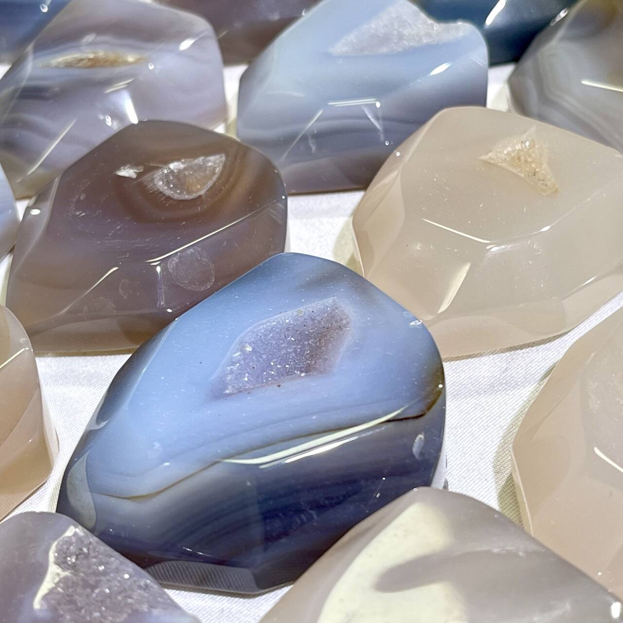 1.5-2.5' Druzy Agate Tower Mini Point