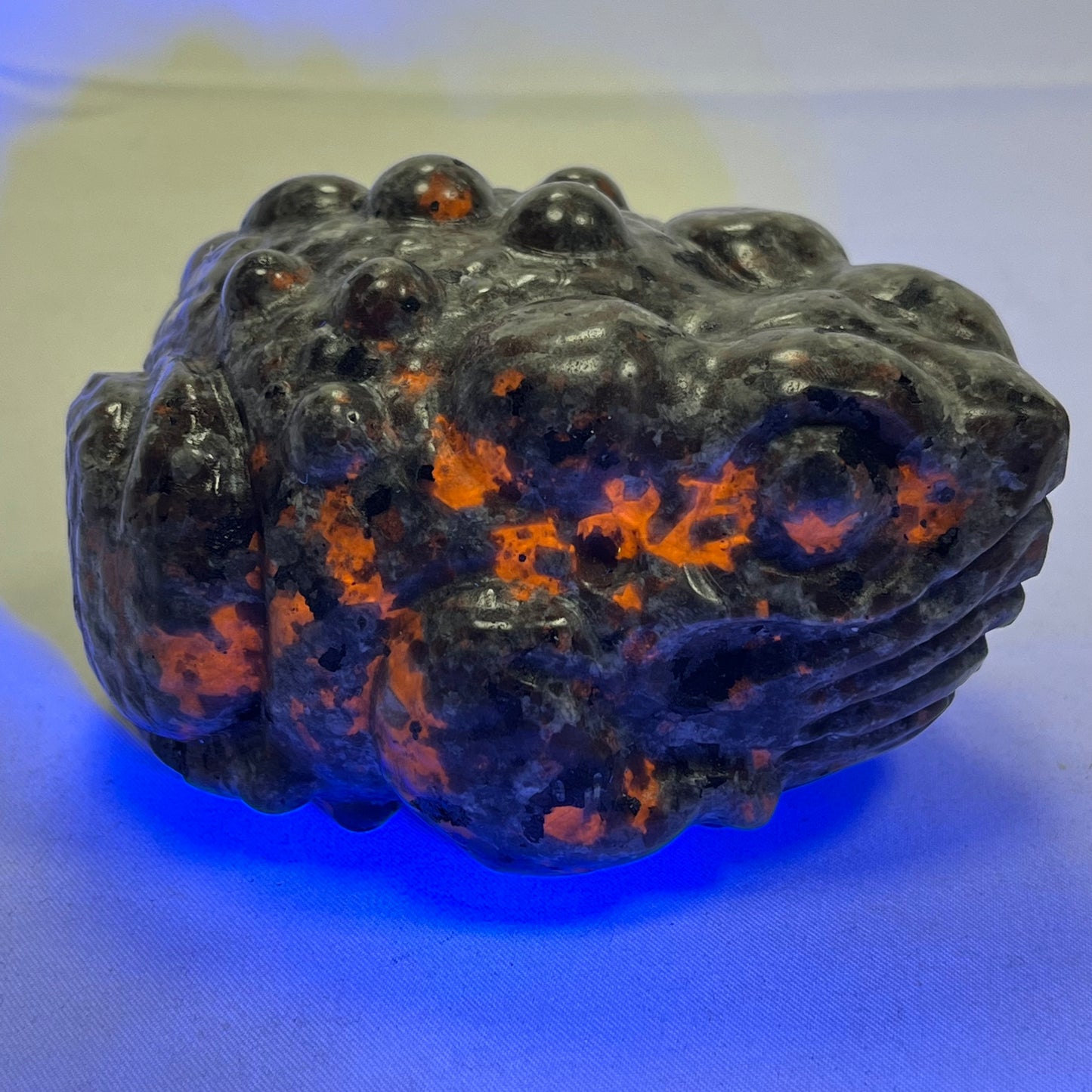 3.1' Yooperlite Toad Carving