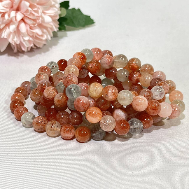 High Quality 8-8.5mm Gold Sunstone Bracelet