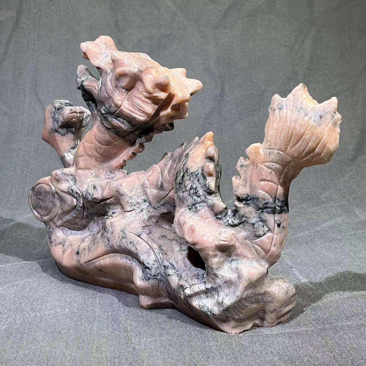 Sunstone Dragon Carving