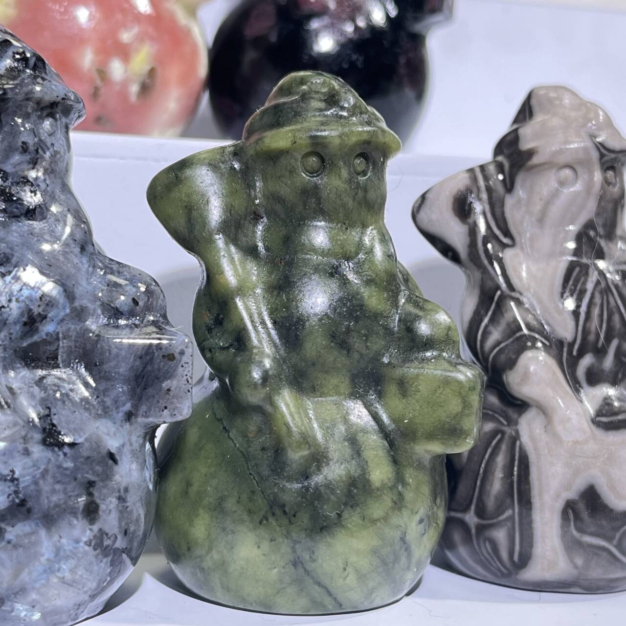 7 Types 2' Sonwman Carving Christmas Wholesale Crystal
