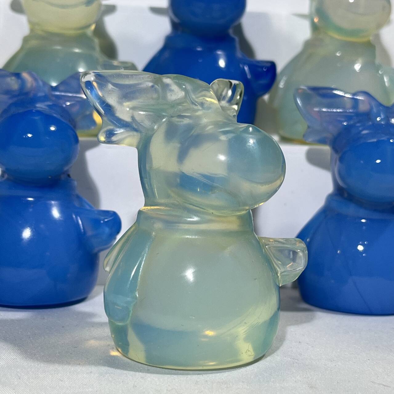 2.5’ Reindeer Opalite Carving Wholesale Crytstal