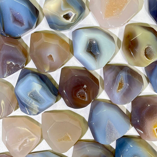 1.5-2.5' Druzy Agate Tower Mini Point