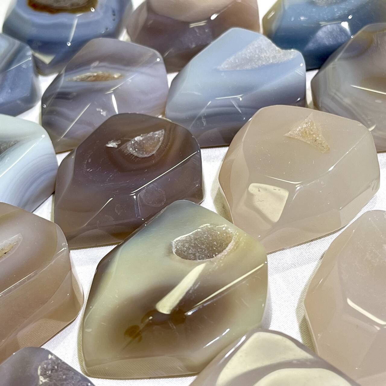 1.5-2.5' Druzy Agate Tower Mini Point