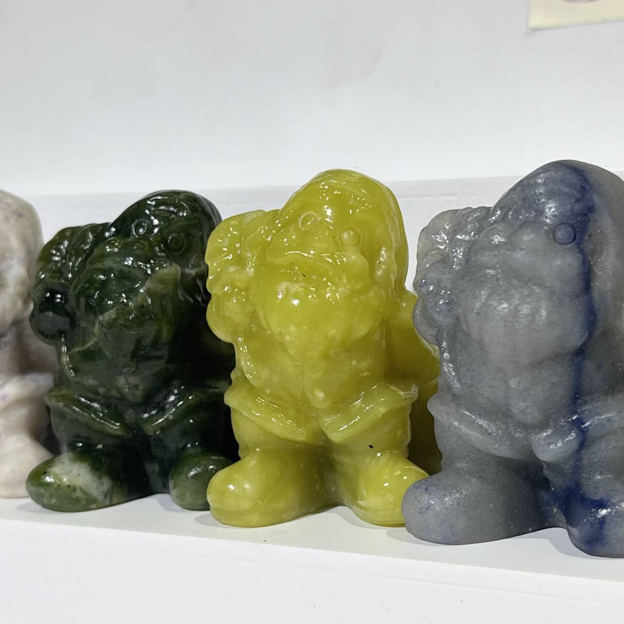 4 Types Santa Claus Carving Christmas Wholesale Crystal