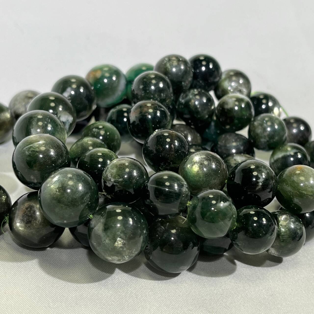 13-16mm Green Mica Bracelet