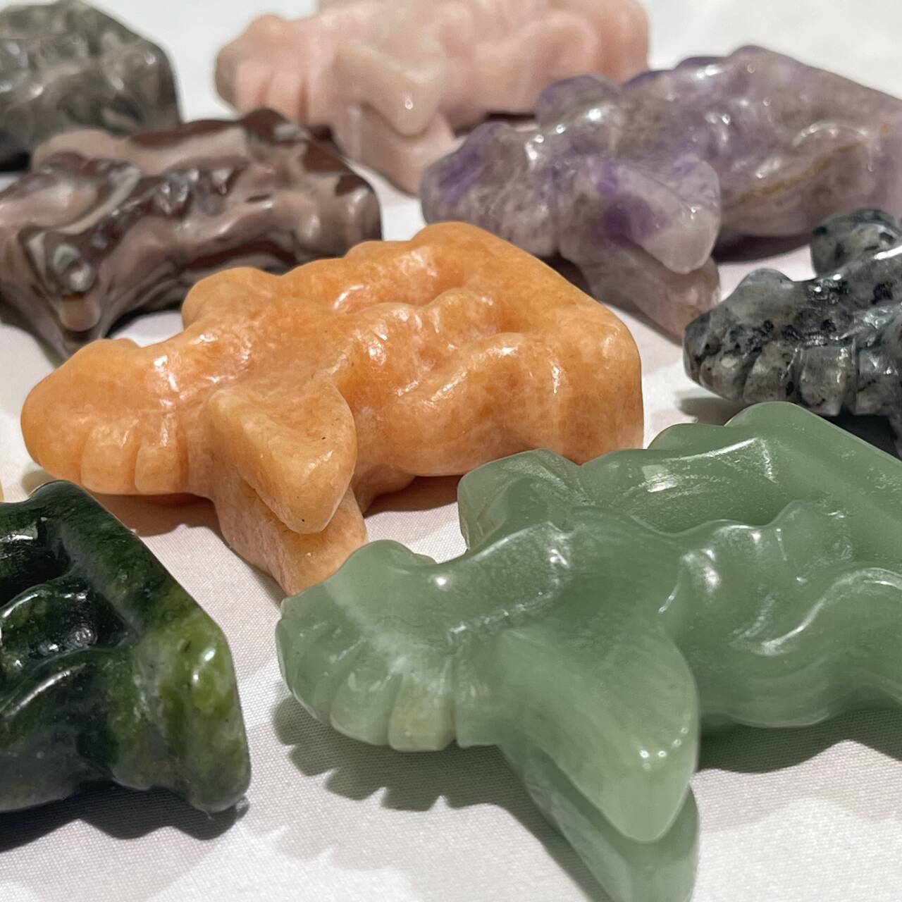 9 Types 2' Unicorn Carving Wholesale Crystal