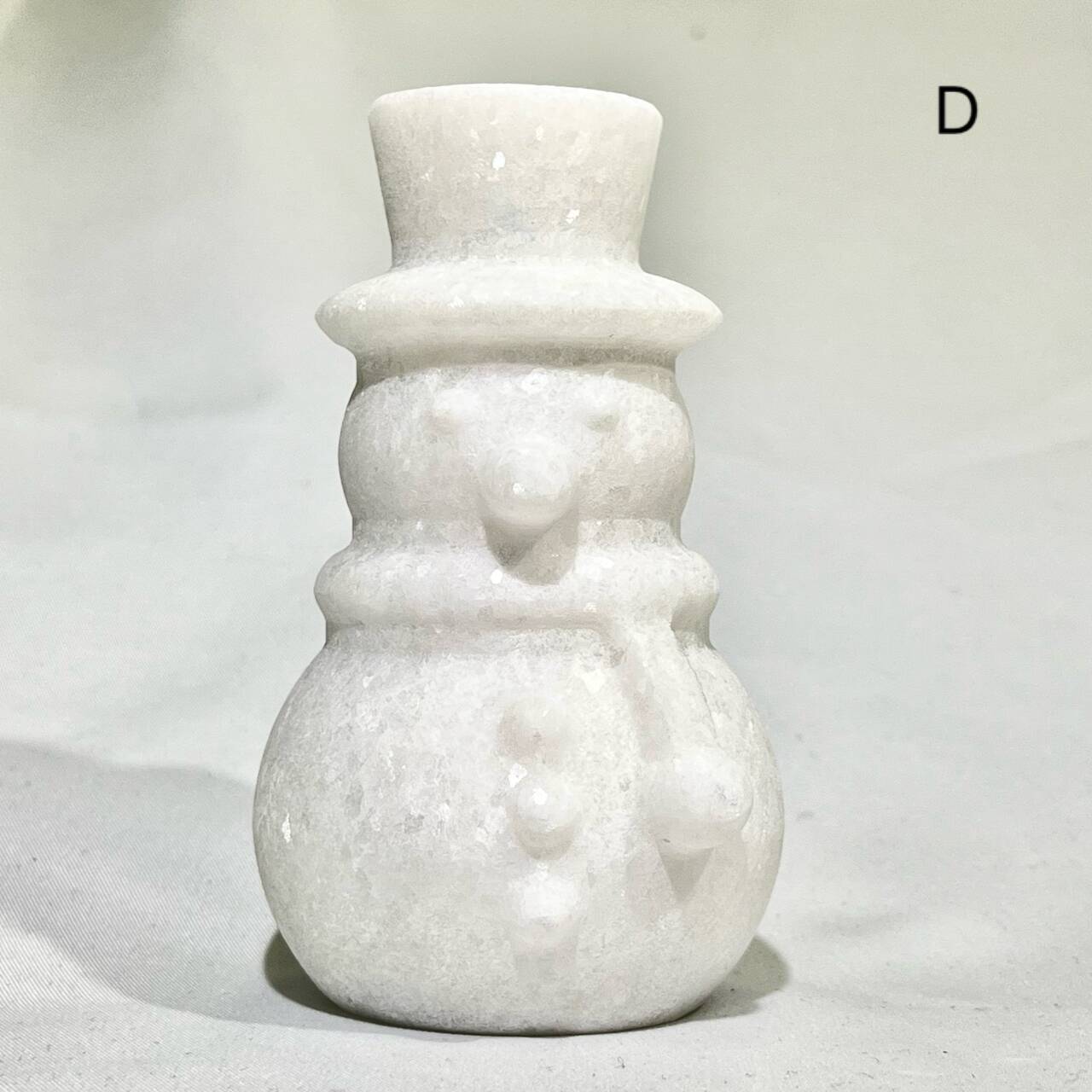 3-4‘ Han Bai Jade Snowman Carving