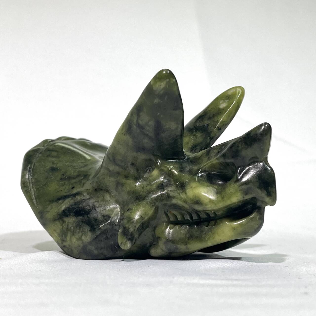 5 Types 4' Triceratops Head Carving,Crystal Wholesale