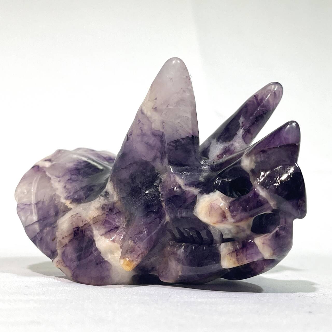5 Types 4' Triceratops Head Carving,Crystal Wholesale