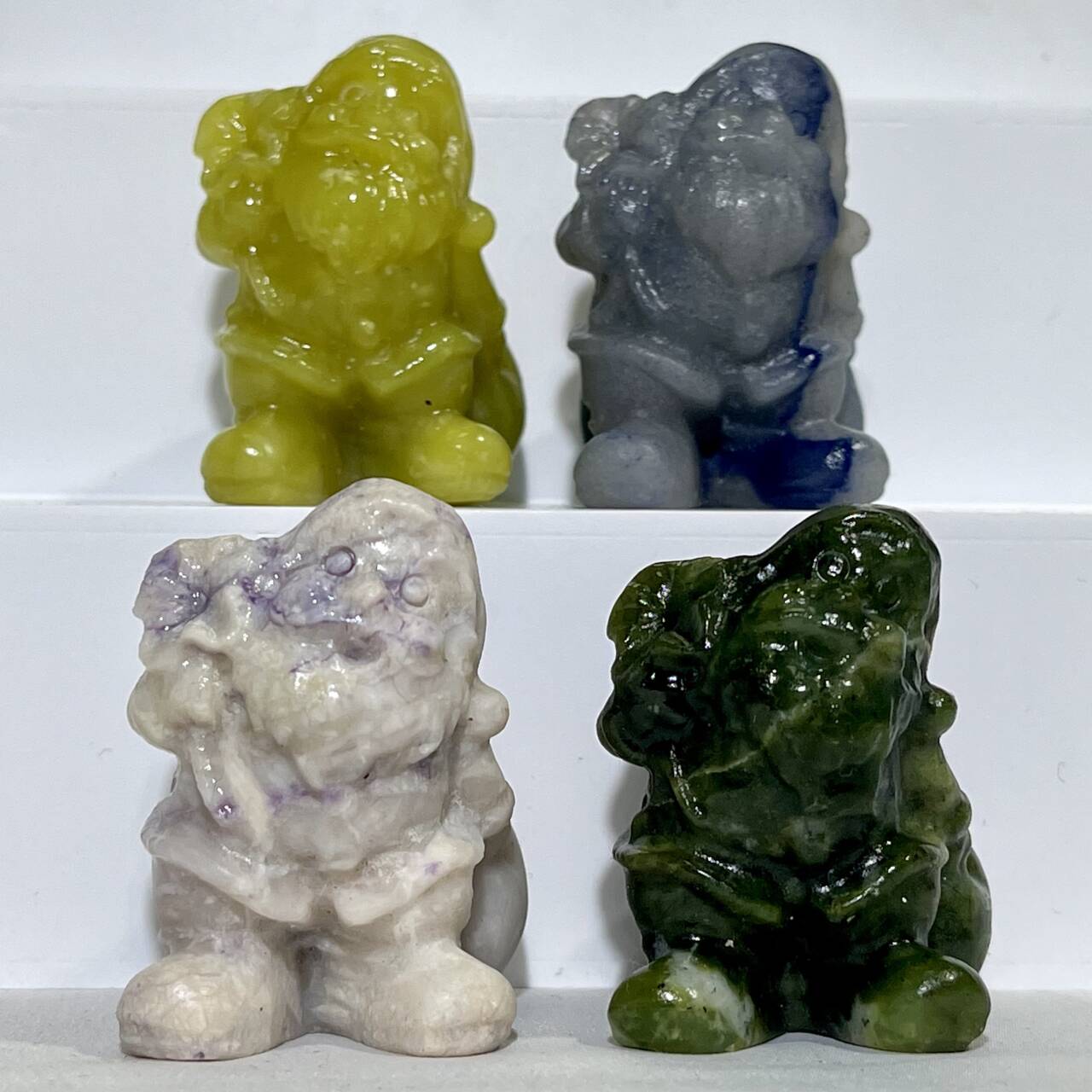 4 Types Santa Claus Carving Christmas Wholesale Crystal