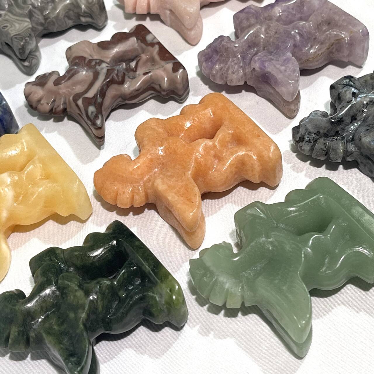 9 Types 2' Unicorn Carving Wholesale Crystal