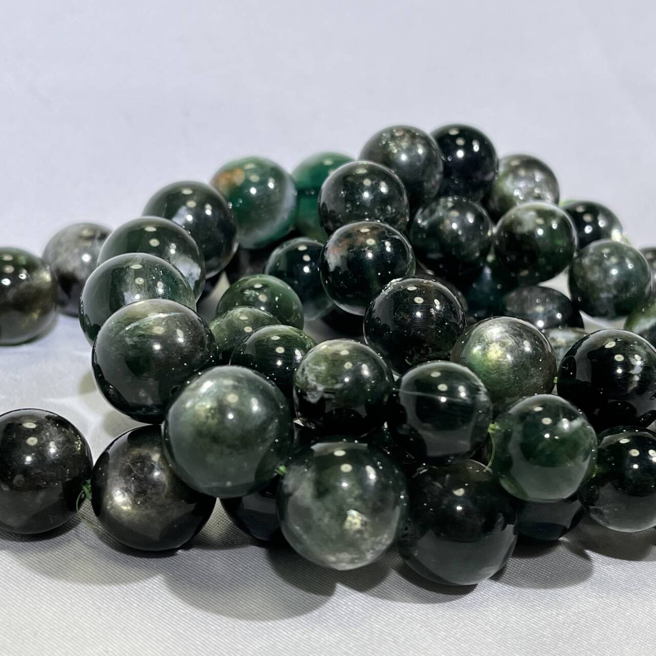 13-16mm Green Mica Bracelet
