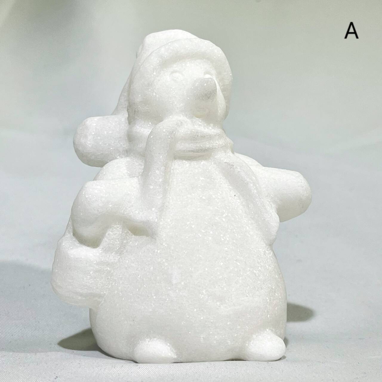 3-4‘ Han Bai Jade Snowman Carving