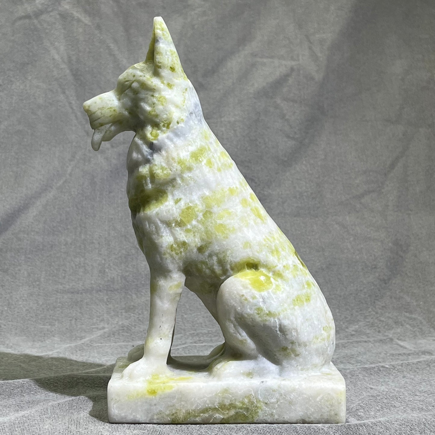 Jade Dog Carving