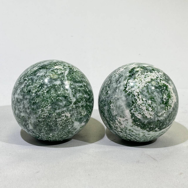 2.7-2.8' Qing Hai Jade Sphere