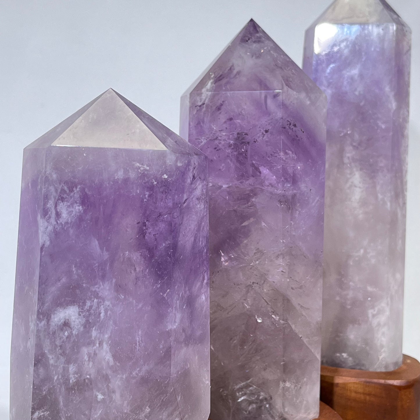7-10' Amethyst Tower with Stand,Amethyst Point