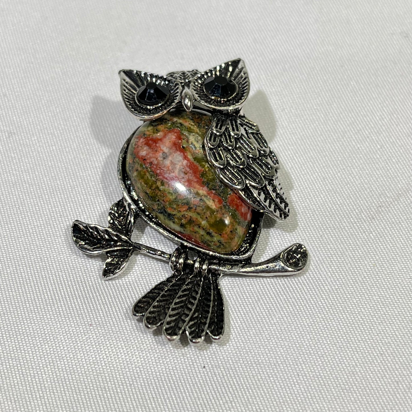 10 Types 1.7' Owl Pendant/Pin