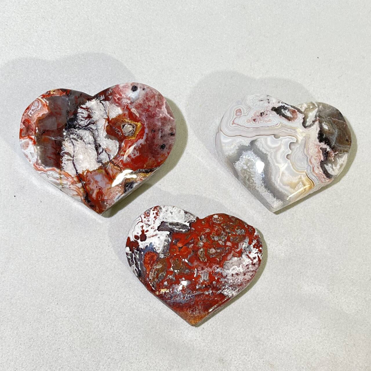 Mexico Crazy Agate Heart