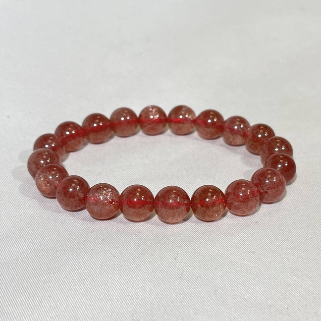 Pink Strawberry Bracelet