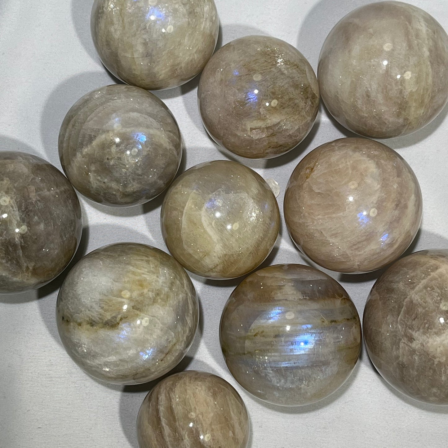 Peach Moon Stone Sphere Wholesale Sphere
