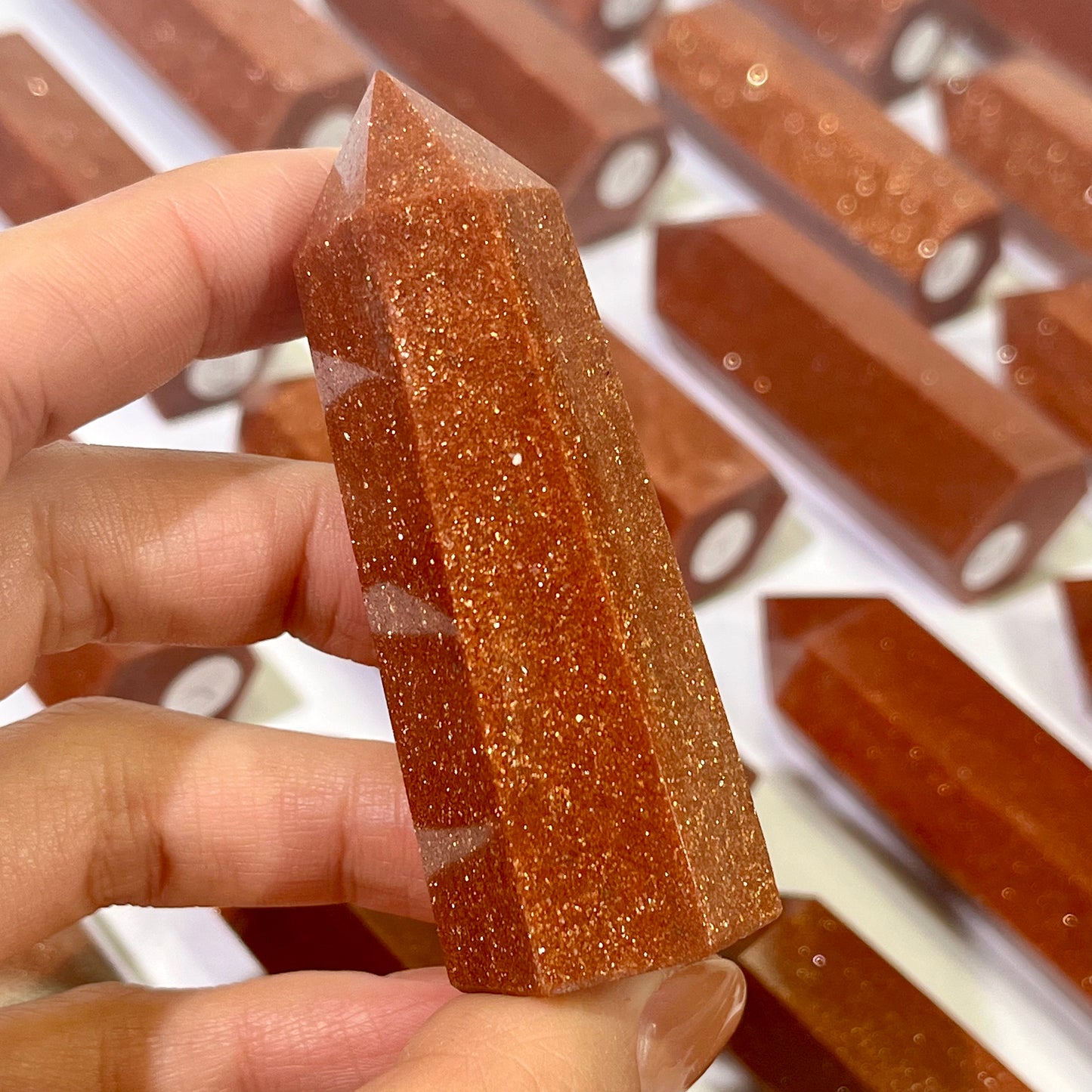 Gold Sand Stone Tower Wholesale Point