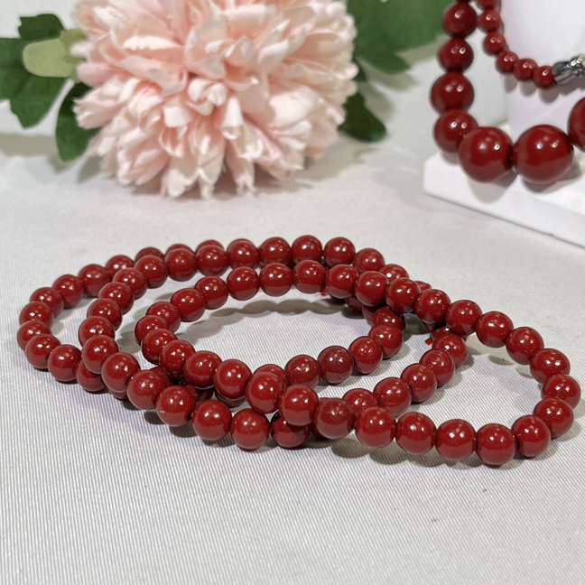 Cinnabar Necklace,Bracelet