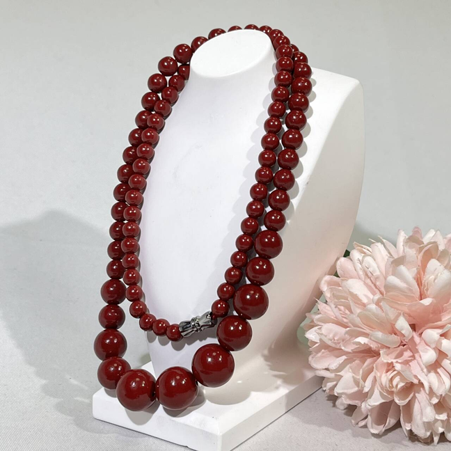 Cinnabar Necklace,Bracelet