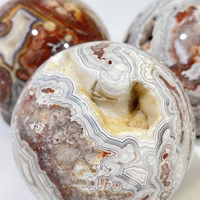 Mexico Crazy Agate Sphere Wholesale Sphere