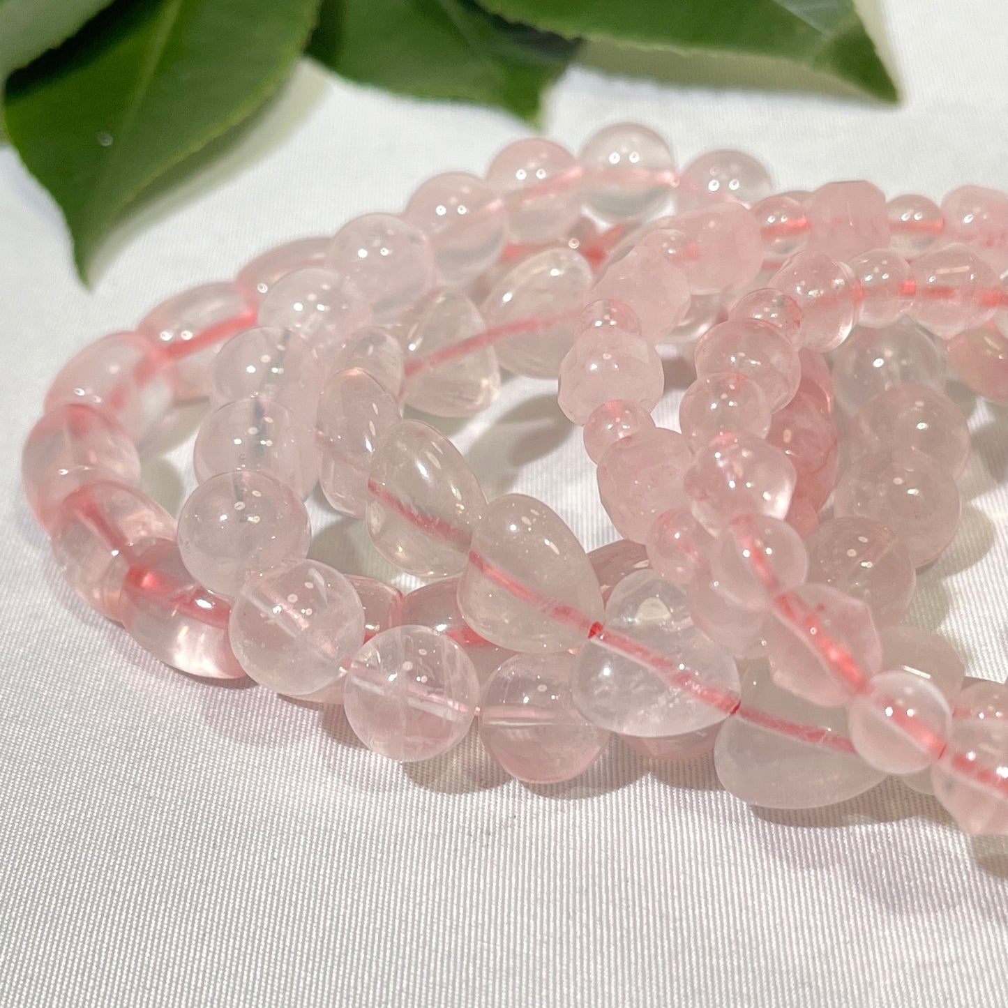 Differnet Style Rose Quartz Bracelet