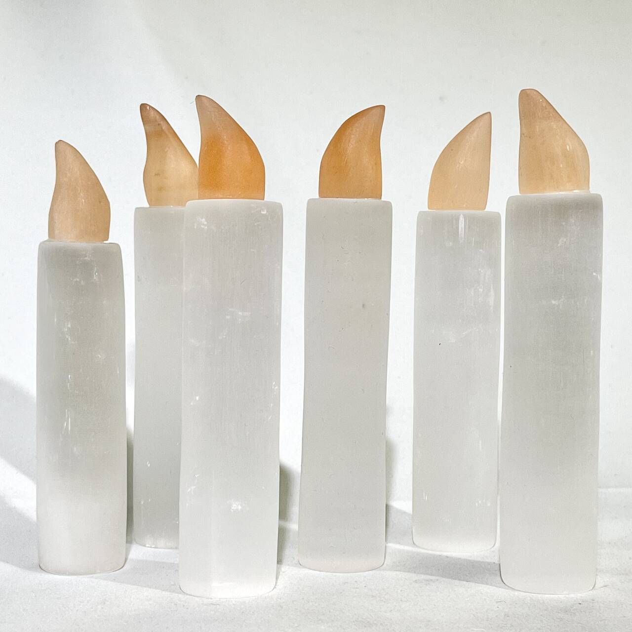Selenite Candle and Bowl