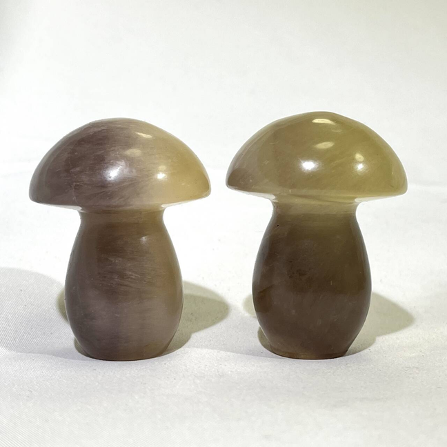 Fluorite Mushroom Carving