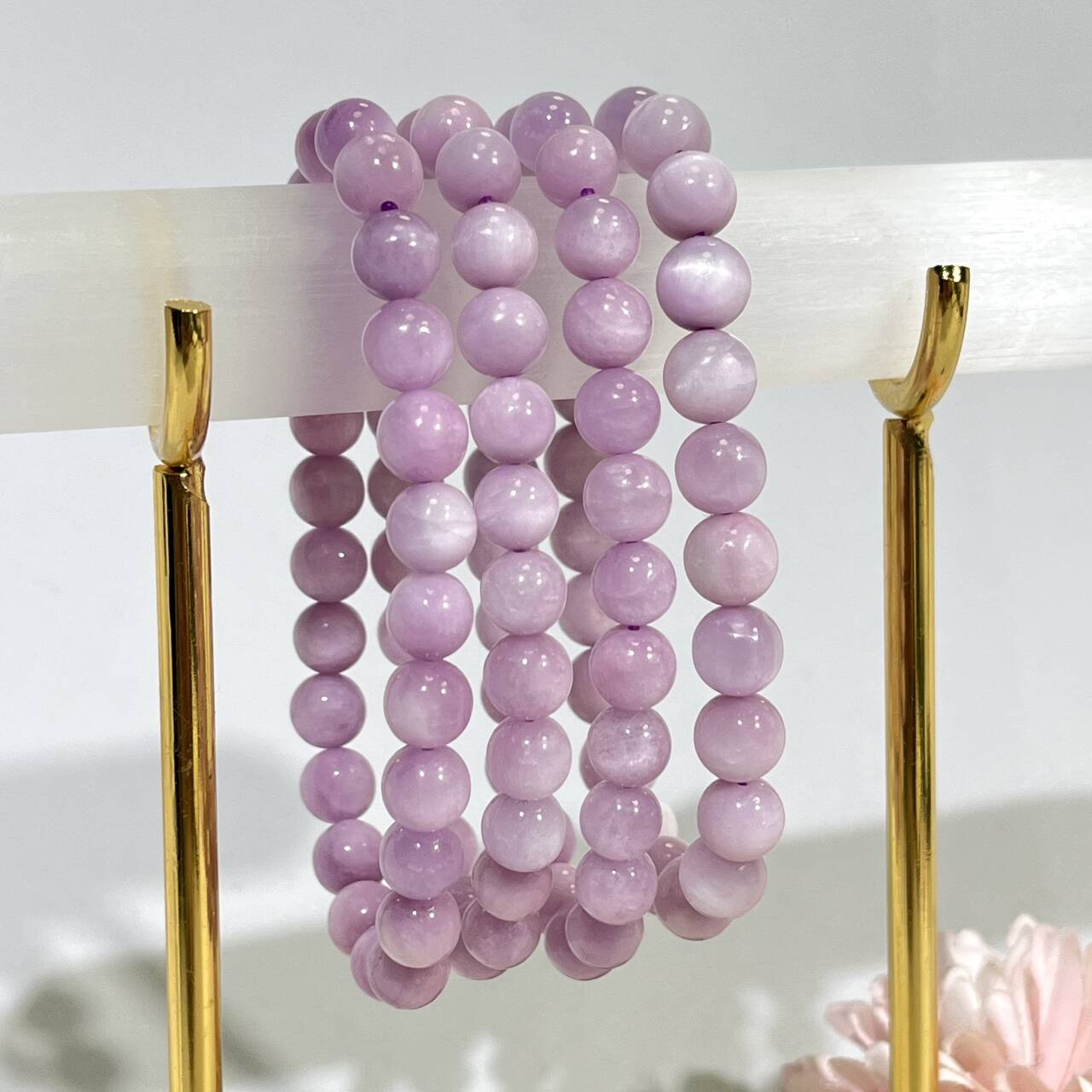 7.5-8mm Kunzite Bracelet