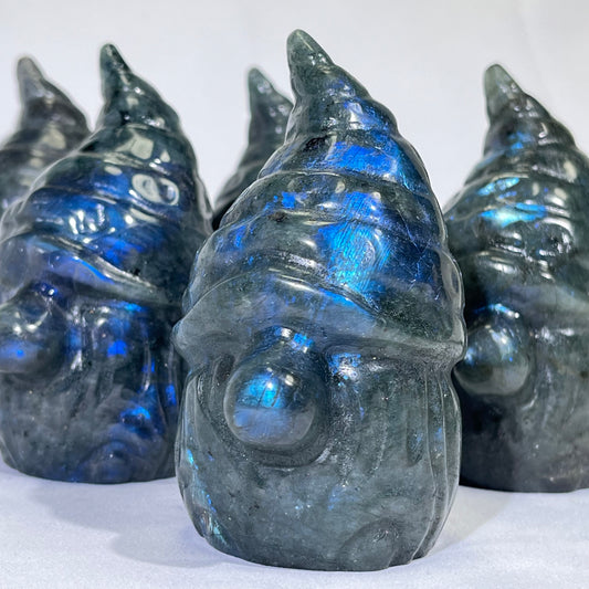 3' Labradorite Gnome Carving
