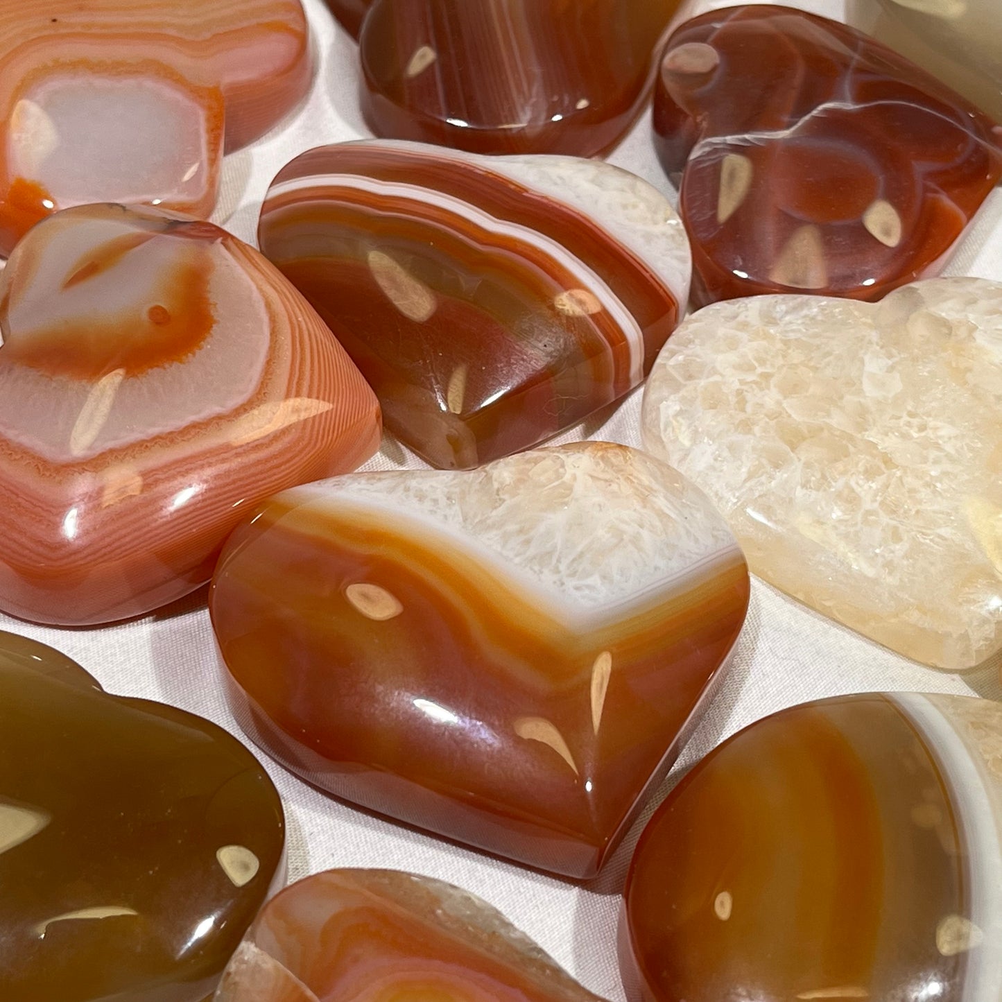 Carnelian Heart Crystal Wholesale