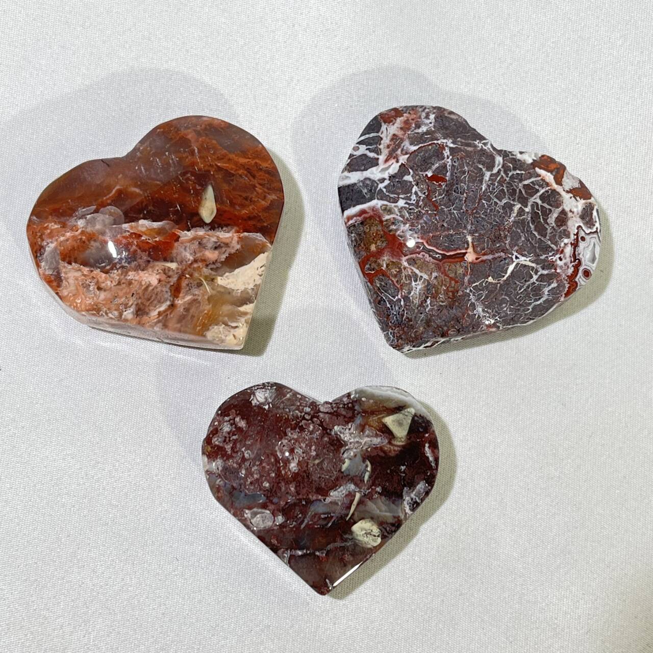 Mexico Crazy Agate Heart