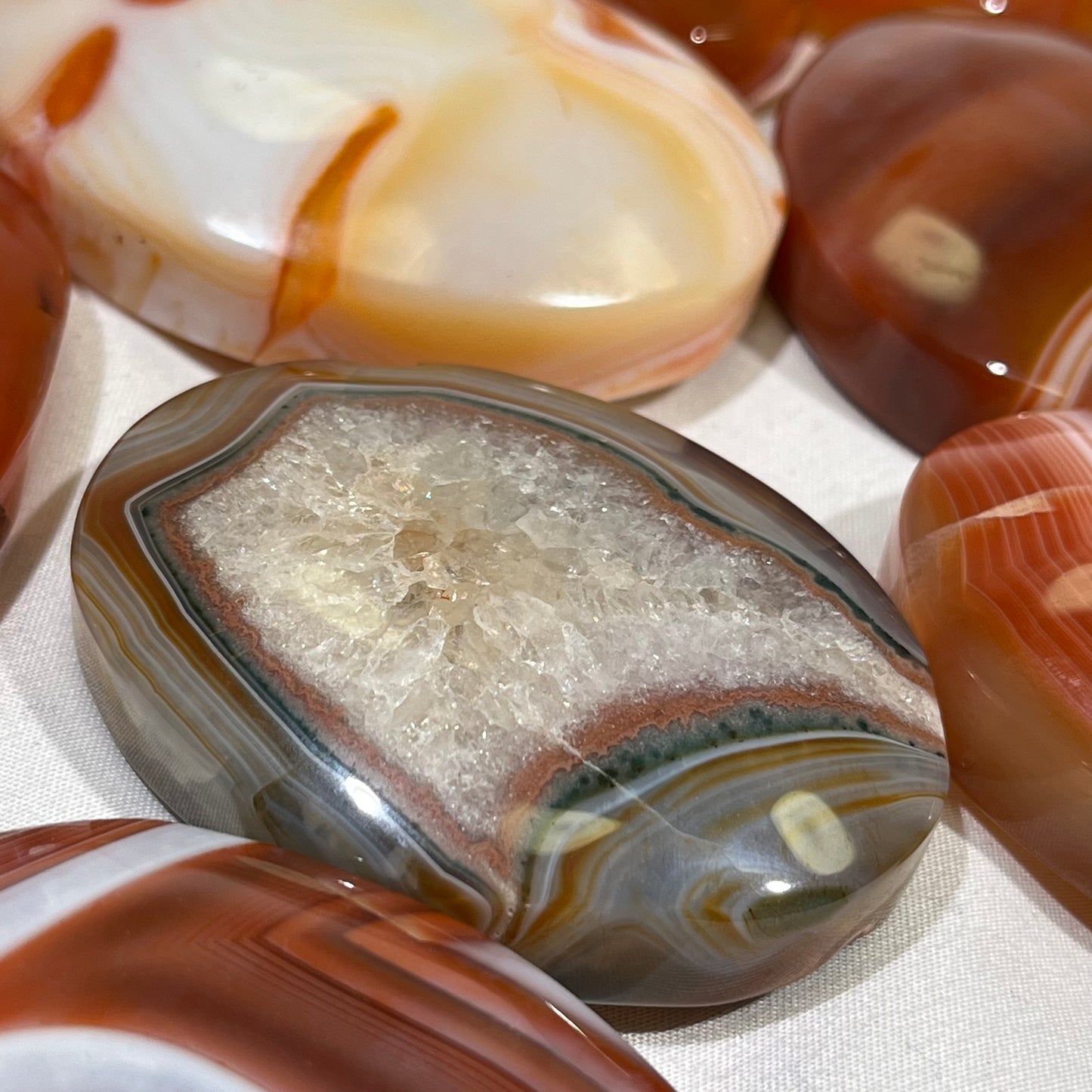 Carnelian Palmstone Crystal Wholesale