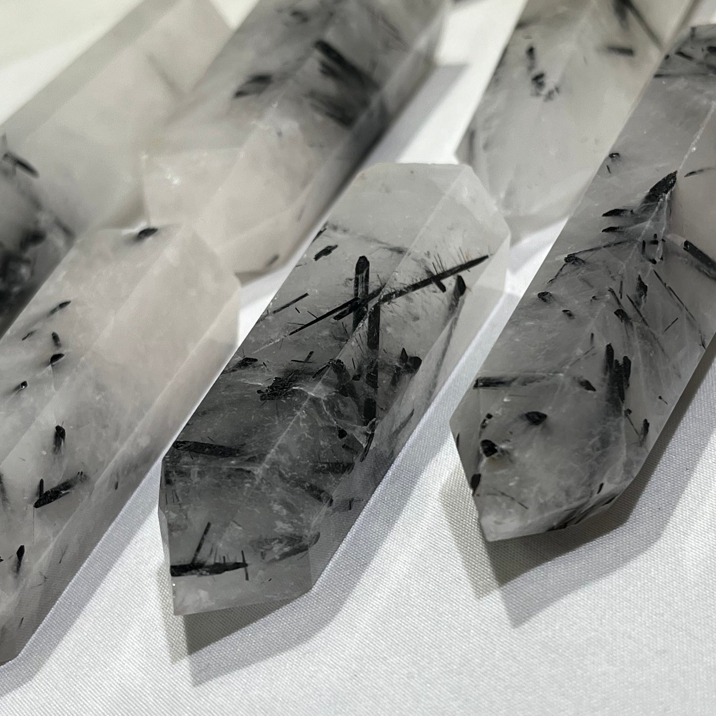 Black Tourmaline Tower Wholesale Point