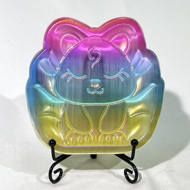 Aura Selenite Heart,Buddha Head Bowl,Fox Bowl Carving